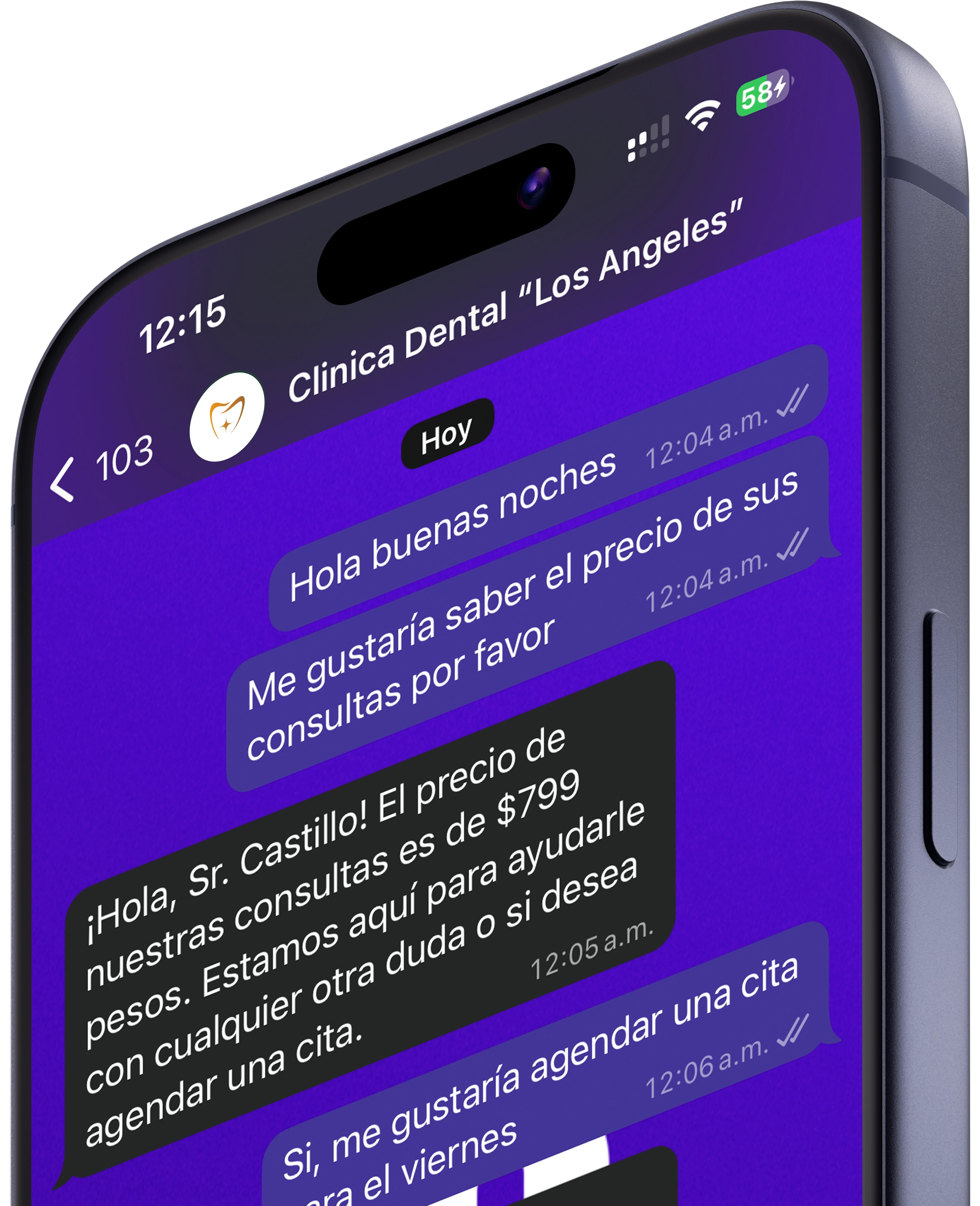 Siguelia respondiendo al instante